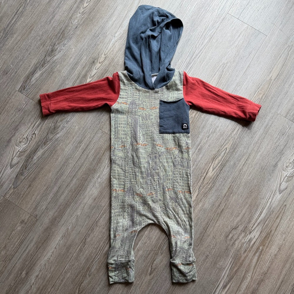 Rags NYC Hooded Romper